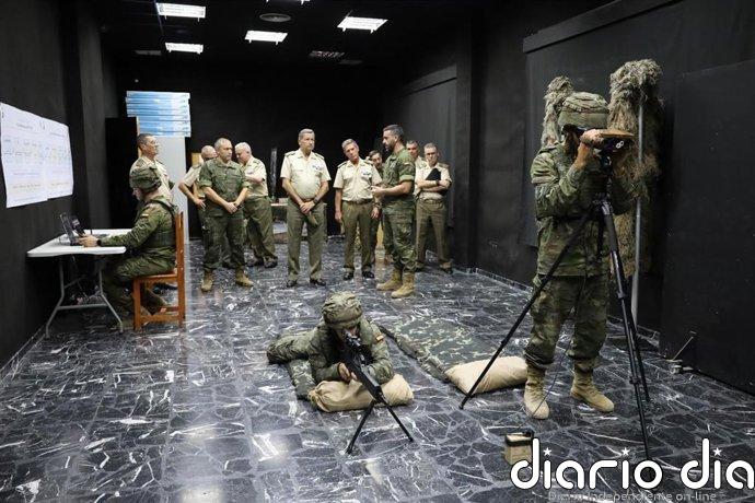 El JEME visita Melilla para mantener "contacto directo" con autoridades y personal destinado en la ciudad
