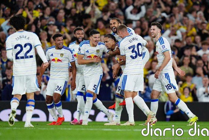 El Leeds golea al Newcastle y asciende a la tercera plaza
