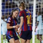 El mermado Barça Femení también golea en la Champions