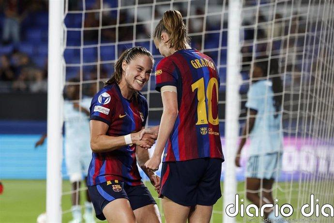 El mermado Barça Femení también golea en la Champions