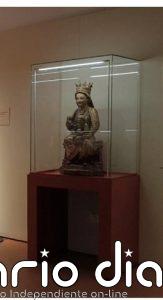 El Ministerio de Cultura devuelve a La Rioja la Virgen de la Manzana robada del Monasterio de Suso, San Millán, en 1963