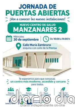 El nuevo Centro de Salud Manzanares 2 iniciará su actividad asistencial el próximo 5 de octubre