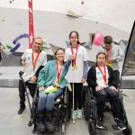 El nuevo equipo de escalada adaptada de Fundación También debuta en la 1ª prueba de la Copa de España