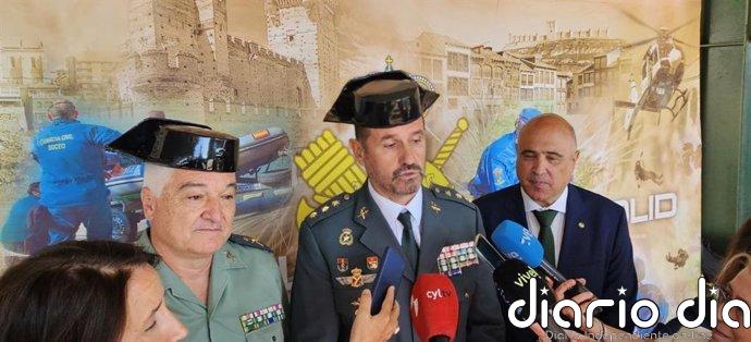 El nuevo jefe de la Guardia Civil de Valladolid asume con orgullo su responsabilidad y pone el foco en ciberdelincuencia