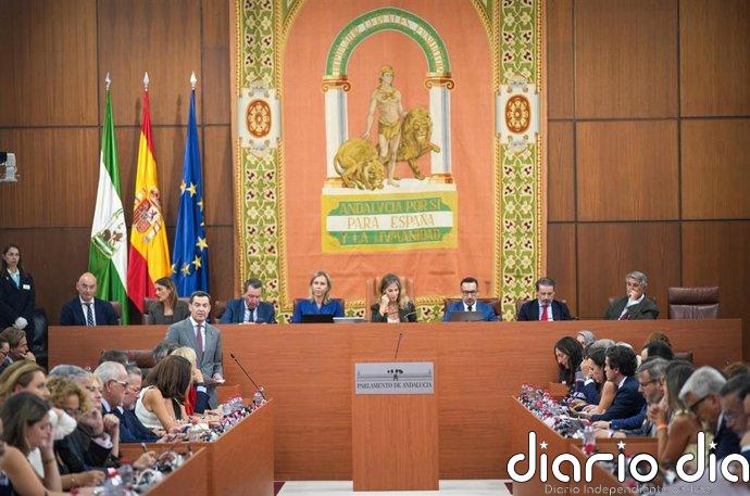 El Parlamento debate esta semana sobre financiación y la comisión de investigación del PSOE-A sobre incendios