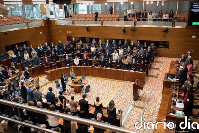 El portavoz de Ayuso comparece sobre el ático este jueves en el Pleno con la oposición reclamando la documentación