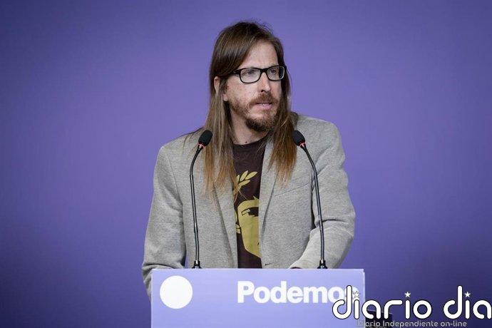 El portavoz de Podemos reclama la destitución de Marlaska: "No puede seguir un minuto más al frente de Interior"
