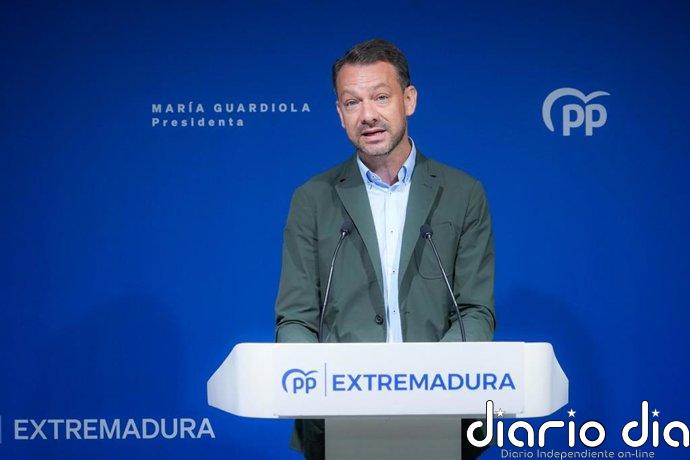 El PP de Extremadura pide conocer del decreto de vivienda y avisa: "responsabilidad, sí, cheque en blanco, no"