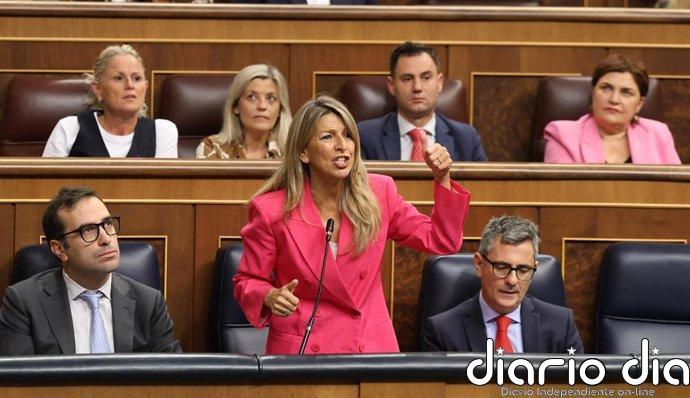 El PP dice que Yolanda Díaz se olvida de Ceuta por la OIT y la ministra les afea su rechazo a los decretos de vivienda