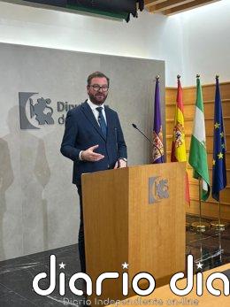 El PP quiere que la Diputación de Córdoba inste al Gobierno a adoptar "medidas extraordinarias" en Ceuta Archivo - El portavoz del PP en la Diputación de Córdoba, Antonio Martín.