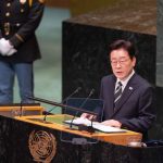 El presidente de Corea del Sur reivindica el diálogo con Corea de Norte y la mediación entre Trump y Kim