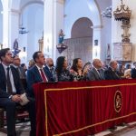 El presidente de la Diputación de Almería acompaña a los peregrinos del Cristo de la Luz de Dalías