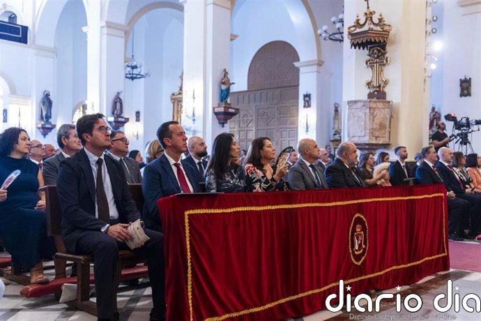 El presidente de la Diputación de Almería acompaña a los peregrinos del Cristo de la Luz de Dalías