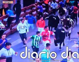 El primer encierro de Guadalajara, limpio y rápido, duró 2,29 y dejó la plaza al 50%