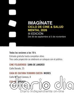 El Principado lanza en Mieres y Langreo un ciclo de cine gratuito enfocado en la salud mental