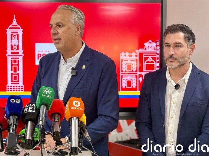 El PSOE presenta a Fran Fernández como la "esperanza" para Algeciras frente al "mandato negro" de Landaluce