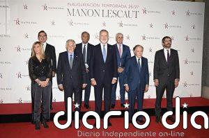 El público del Teatro Real se rinde a 'Manon Lescaut' en la apertura de temporada presidida por el Rey