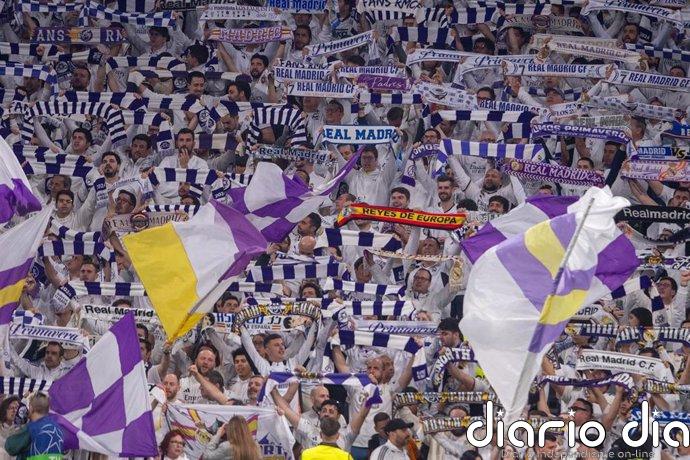 El Real Madrid niega la prohibición de entrar al Bernabéu con banderas españolas o de sus territorios