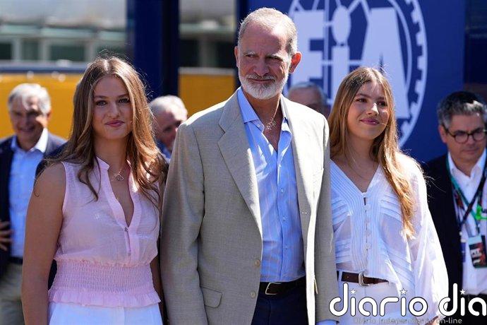 El Rey acude al Gran Premio de España de Fórmula 1 en Madring