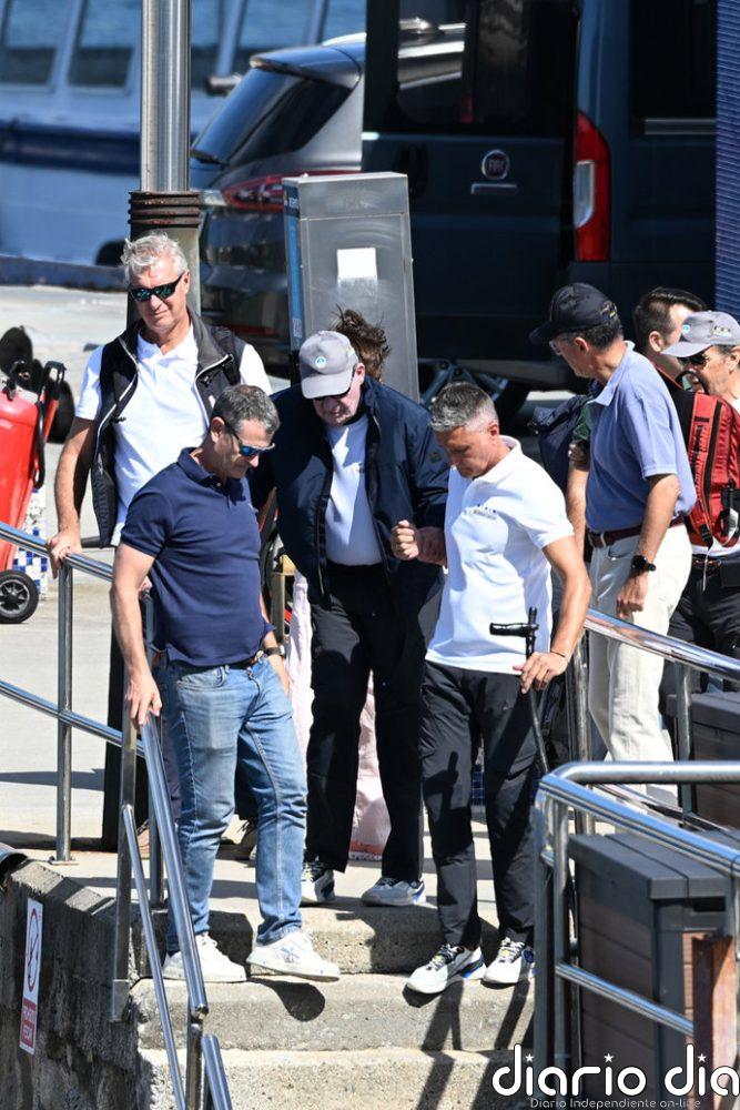 El Rey Juan Carlos disfruta de una jornada en alta mar junto a su cuñado Carlos Zurita y sus sobrinos Carlos y María