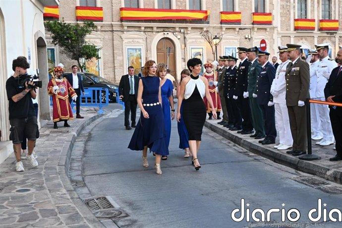 Elma Saiz defiende en Melilla la respuesta del Gobierno a la crisis de Ceuta y resta importancia a los abucheos