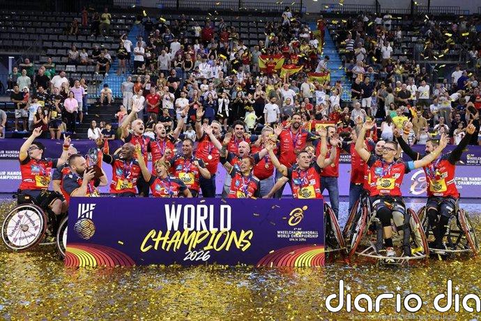 España, campeona del mundo en balonmano en silla de ruedas por primera vez en su historia
