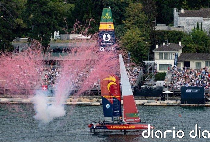España gana en Ginebra y se afianza en la segunda plaza de la general de SailGP
