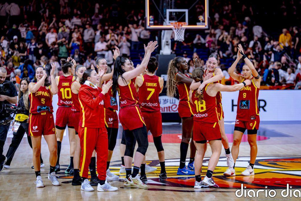 España se deshace de Australia y reta a la WNBA