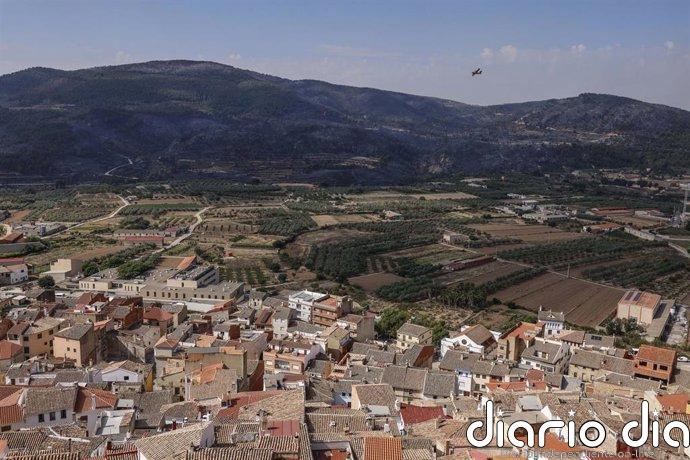 Estabilizado el incendio forestal de Tuéjar