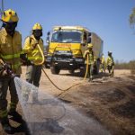 Estabilizado el incendio forestal declarado en Villanueva de los Castillejos (Huelva) tras movilizar once medios aéreos
