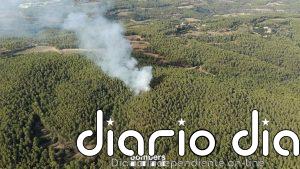 Estabilizado un incendio forestal en Sant Salvador de Guardiola (Barcelona)