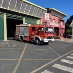 Extinguido el incendio de pastos en terrenos de Adif de Huelva