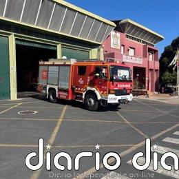 Extinguido el incendio de pastos en terrenos de Adif de Huelva