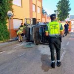Fallece un conductor de La Codoñera (Teruel) al salirse de la A-1409 y chocar contra un árbol en Torrevelilla