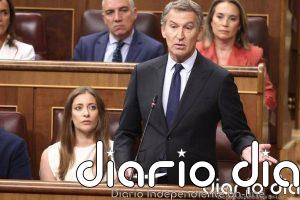 Feijóo acusa a Sánchez de no ser un "presidente libre": "Si Marruecos canta, usted se va"