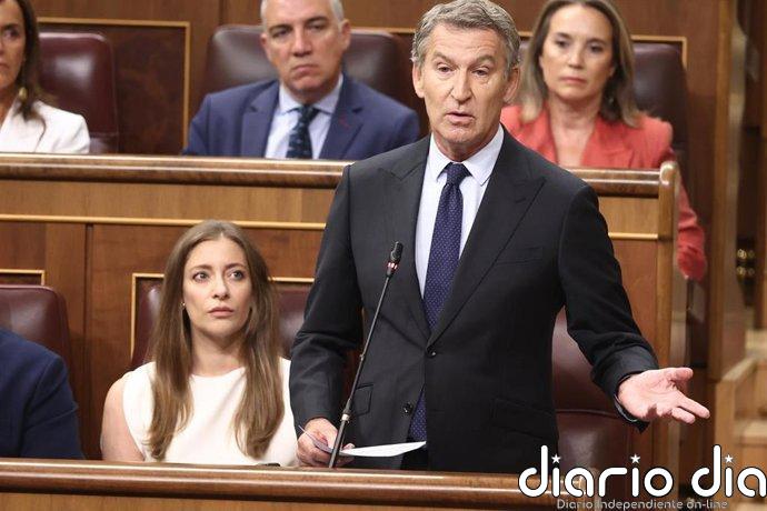 Feijóo acusa a Sánchez de no ser un "presidente libre": "Si Marruecos canta, usted se va"