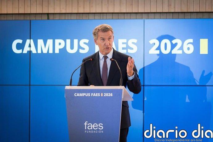 Feijóo acusa a Sánchez de romper el contrato social con España y pide una mayoría "a la altura" para una reconstrucción
