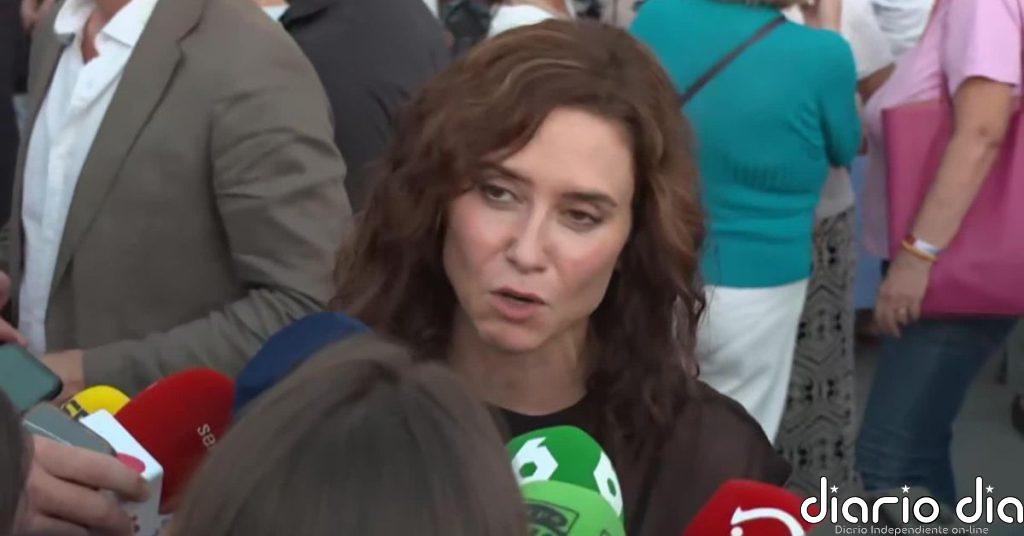 Feijóo, Ayuso y Abascal unidos en apoyo a Ceuta en la Plaza de Cibeles