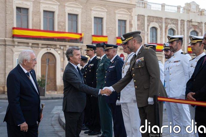 Feijóo destaca el apoyo del Parlamento Europeo a Ceuta y Melilla y pide el retorno de "todos" los migrantes irregulares