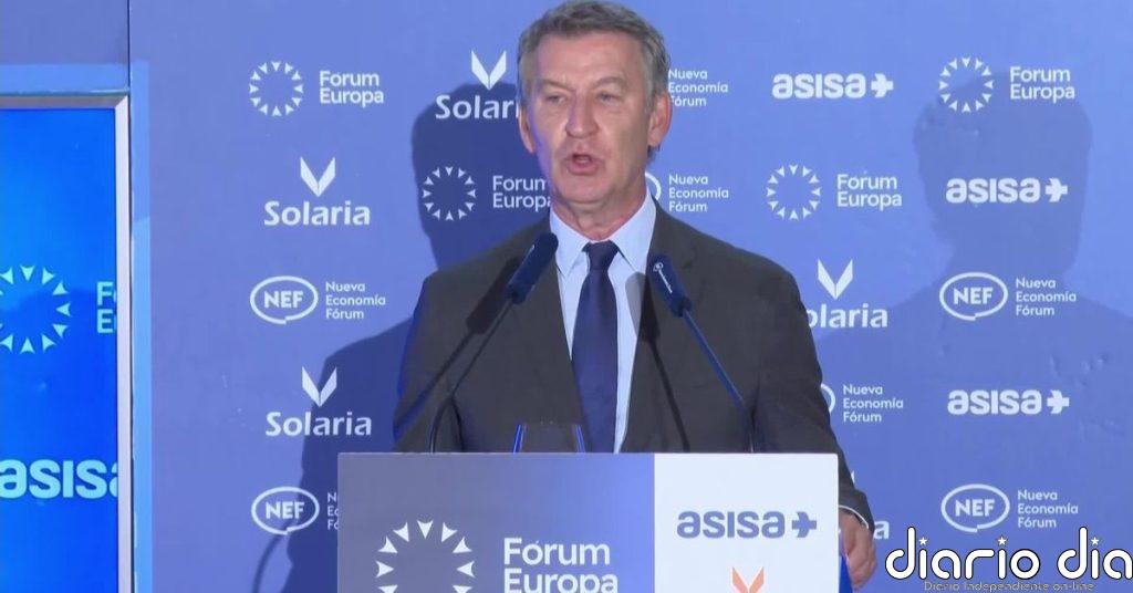 Feijóo dice que la “reacción democrática” inspirada por Vivas“ha frustrado un plan” que “terminaba con algún tipo de cesión al país vecino”