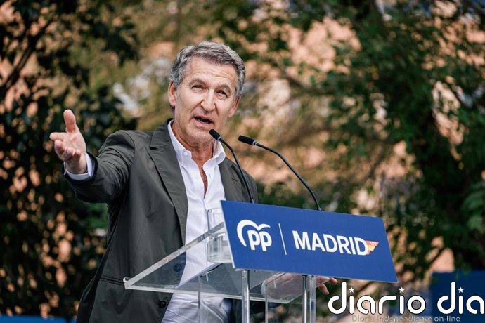 Feijóo promete blindar la frontera ante posible "invasión": "Si tengo que aplicar articulo 8 de la Carta Magna, lo haré"