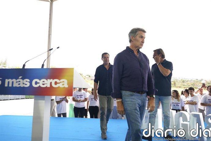 Feijóo promete un modelo de financiación "justo" si gobierna: "Yo no voy a hacer españoles de primera y de segunda"