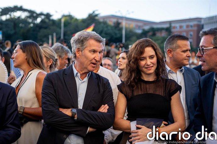 Feijóo y Ayuso exhiben unidad este sábado en un acto en Getafe con la vista puesta en las elecciones del 2027