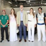 Felipe VI, la princesa Leonor y la infanta Sofía, protagonistas en el Gran Premio de España de Fórmula 1 en Madring