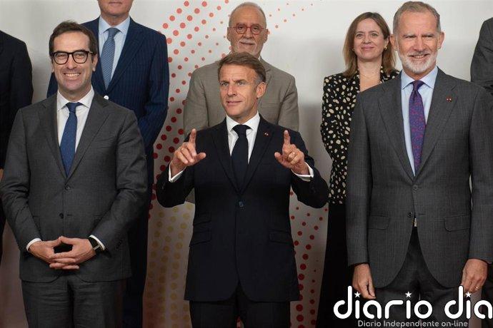 Felipe VI reivindica ante Macron más alianzas industriales en defensa entre España y Francia