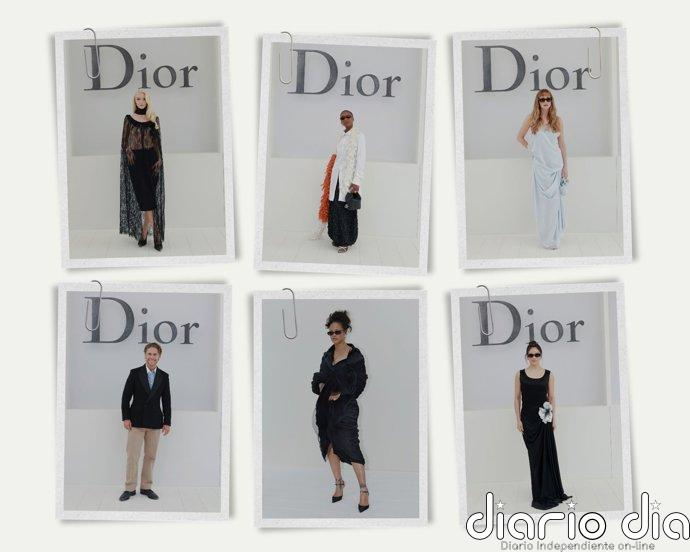 Fluidez etérea y cortes cropped: así ha sido el desfile de Dior en París con Rosalía como testigo