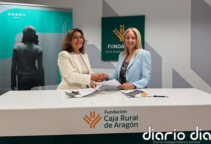 Fundación Caja Rural de Aragón y ARAME impulsan el liderazgo femenino en la industria y la cultura