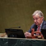 Guterres alerta de que "la amenaza de una catástrofe nuclear ha vuelto" y pide apostar por el diálogo