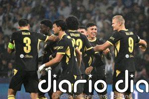 Haaland decide para el City en Oporto y el Villa gana en Brujas