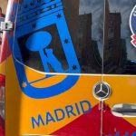 Herida grave una mujer de 36 años en una colisión entre un turismo y una moto en Moratalaz (Madrid)